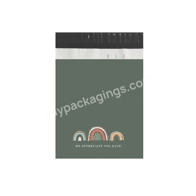 Eco Friendly Custom Logo Printed Plastic Packaging Compostable Envelopes Courier Mailing Bag