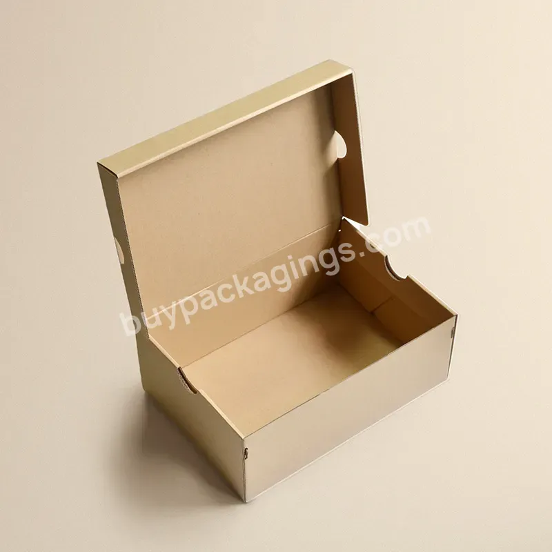 Eco-friendly Custom Logo Shoes Gift Box Packaging Cosmetic Corrugated Mailer Box Shipping Box Free Sample