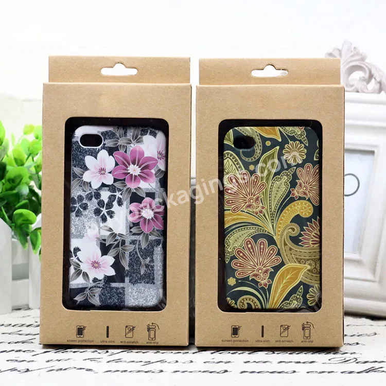 Eco Friendly Custom Luxury Cell Phone Case Retail Package Packaging Paper Box