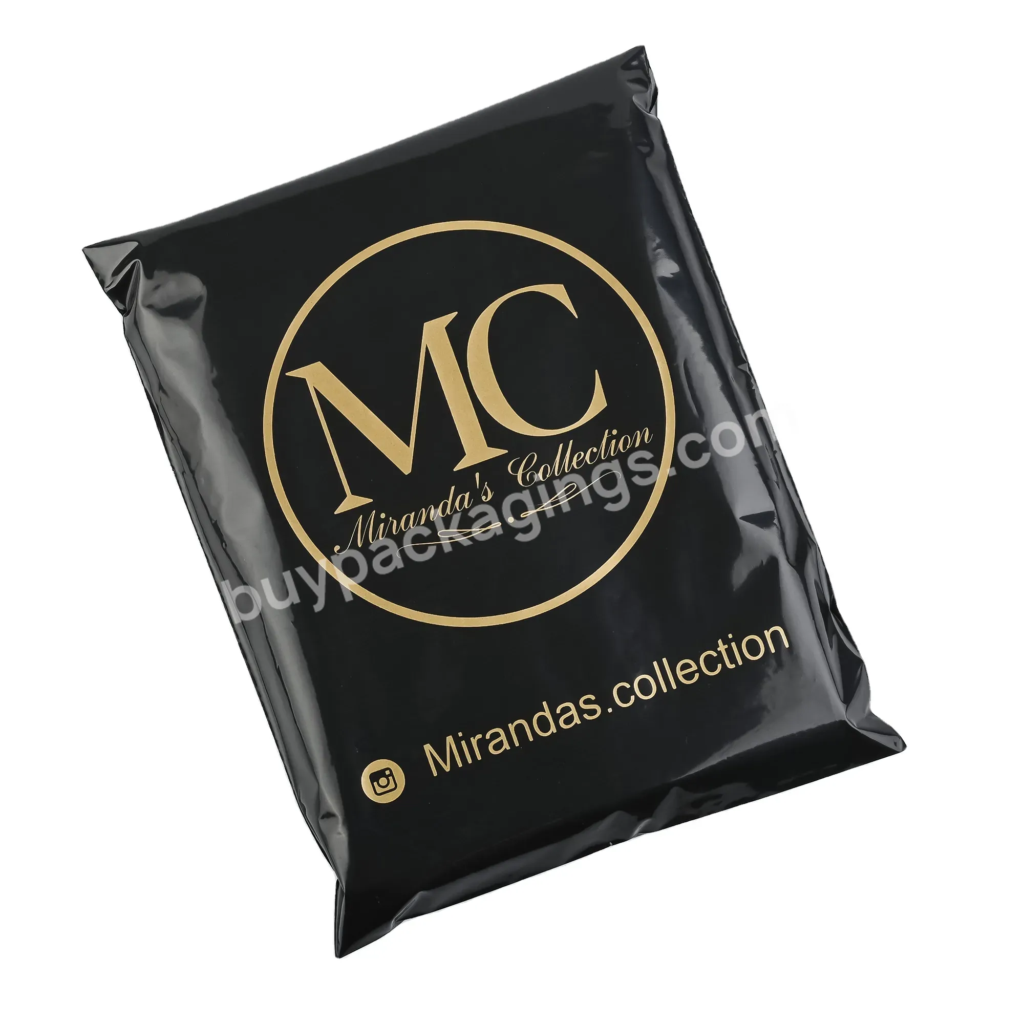 Eco Friendly Custom Packaging Bags Flyer Print Eco Mailer Bag Shipping Bags For Clothes