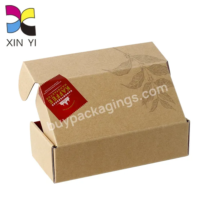 Eco Friendly Custom Paper Box Packaging Brown Shipping Boxes Kraft Shoe Box