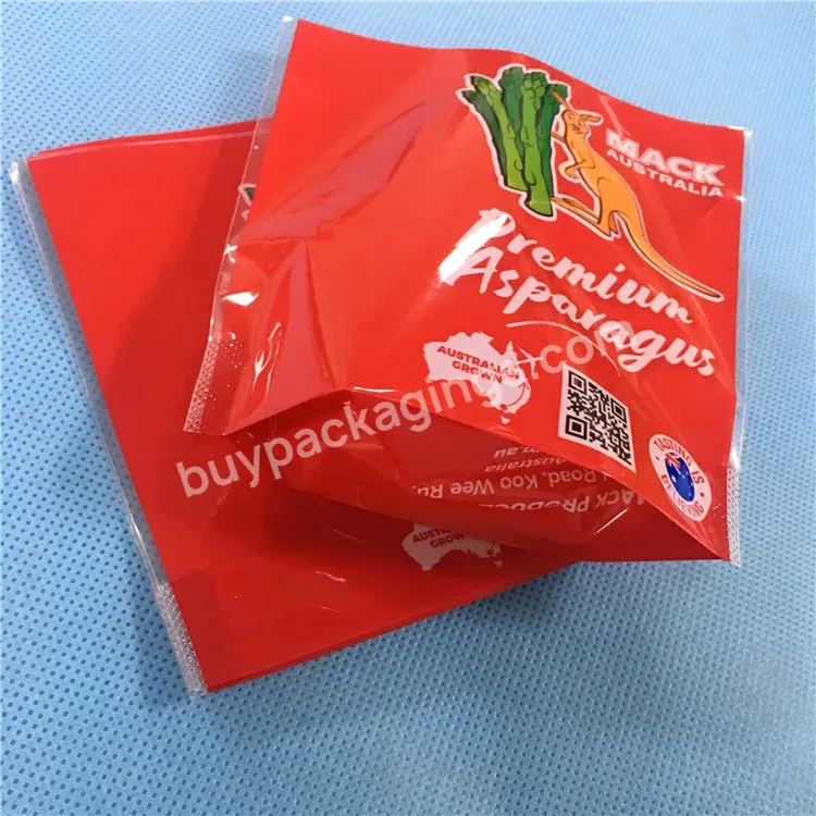 Eco-friendly Custom Printed Bottom Gusset Pe Laminated Cpp Side Seal Bag For Plants Packaging - Buy Side Seal Cpp Laminated Pe Plastic Vegetable Bag,Food Safe Grade Cpp+pe Bag,Plastic Side Seal Laminated Bag.