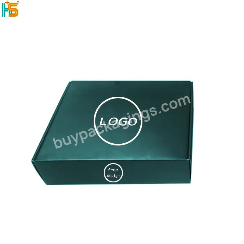 Eco Friendly Custom Printed Logo Shipping Boxes Mailing Packages Postal Box Printed Corrugated Apparel Mailer Box For Underwear