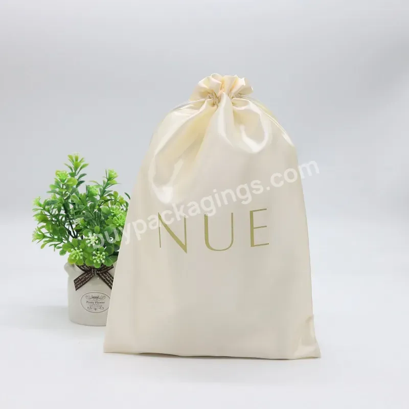 Eco Friendly Custom Silk Satin Makeup Travel Cosmetic Wig Eyelash Essential Oil Scarves Gift Dust Drawstring Bag With Logo - Buy Makeup Travel Cosmetic Bag,Cosmetic Bag With Logo,Cosmetic Drawstring Bag.