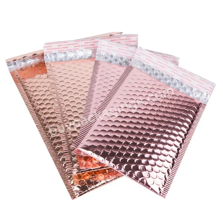 Eco-friendly Customize Mailer Strong Adhesive Air Bags Packing Mailing Tear Proof Bubble Padded Envelopes