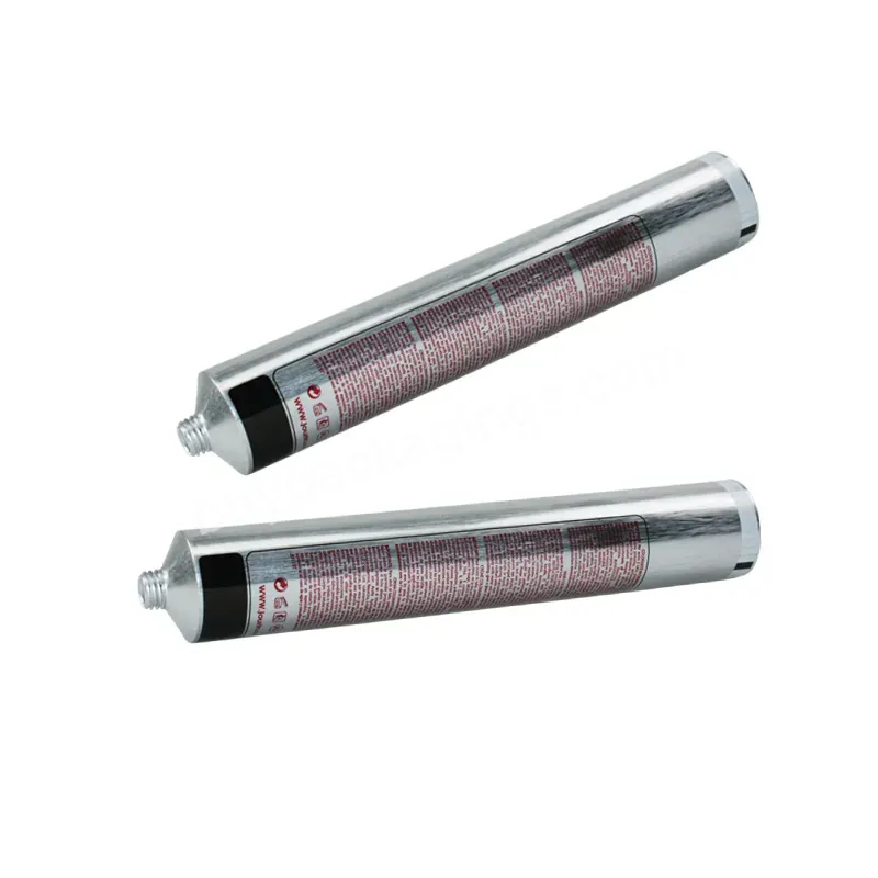 Eco-friendly Dia28 Dia32 Soft Tube Packaging Metal Hair Dye Tubes Cosmetic Tubes With Screw Lid