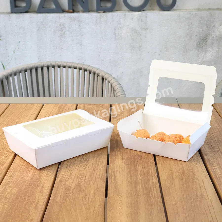 Eco Friendly Die-cut Box Food Grade Biodegradable Packaging Boxes Custom Logo