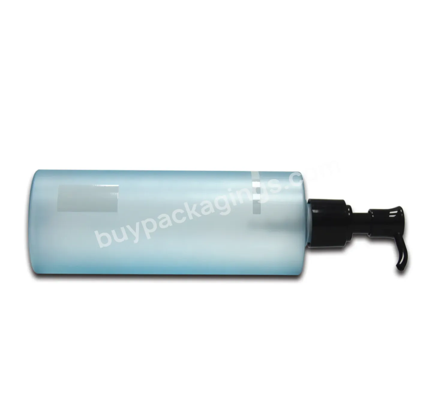 Eco Friendly Empty 350ml Body Lotion Shampoo Cosmetic Container Pcr Biodegradable Plastic Lotion Bottle