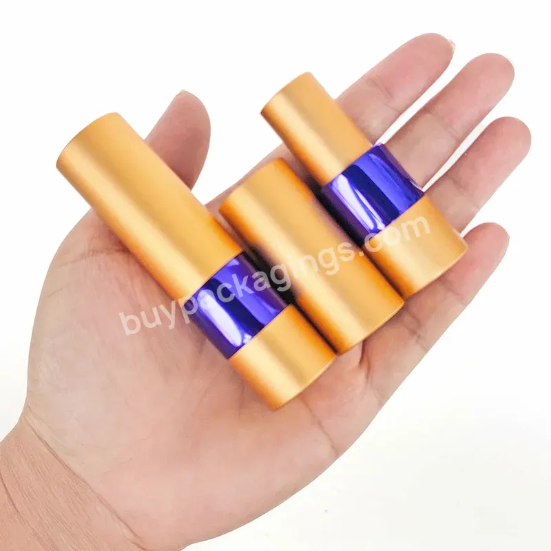 Eco Friendly Empty Custom Aluminum Lipstick Container Lipstick Tubes Lip Balm Container