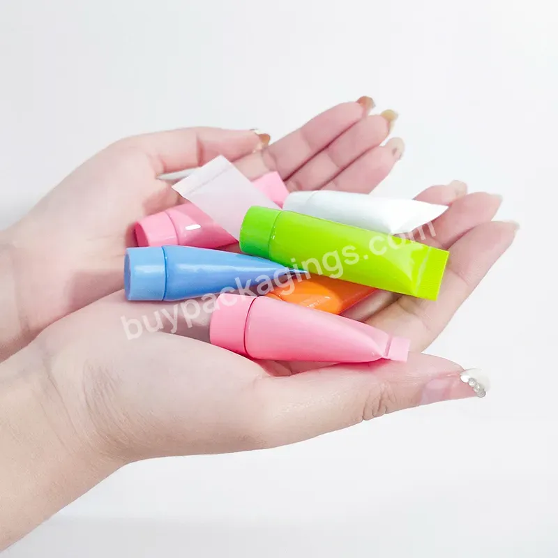 Eco Friendly Empty Custom Plastic Tube Face Hand Cream Soft Cosmetic Squeeze Tube Packaging Cream Tube