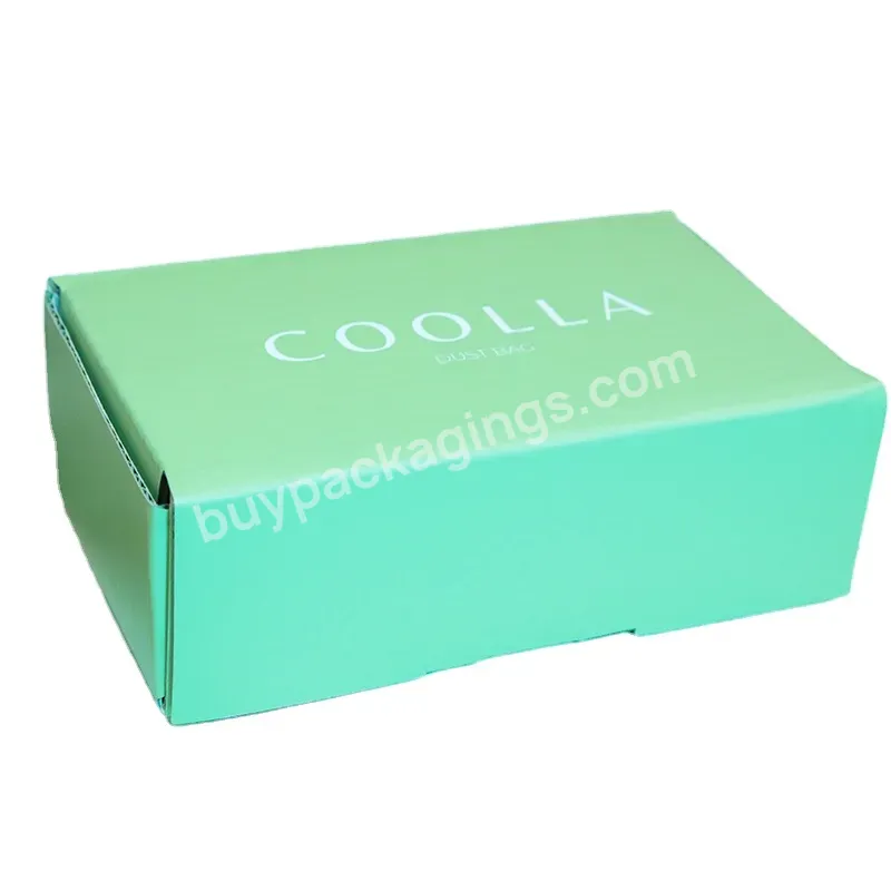 Eco Friendly Factory Underwear Clothing Shoes Corrugated Shipping Mailer Packaging Paper Box