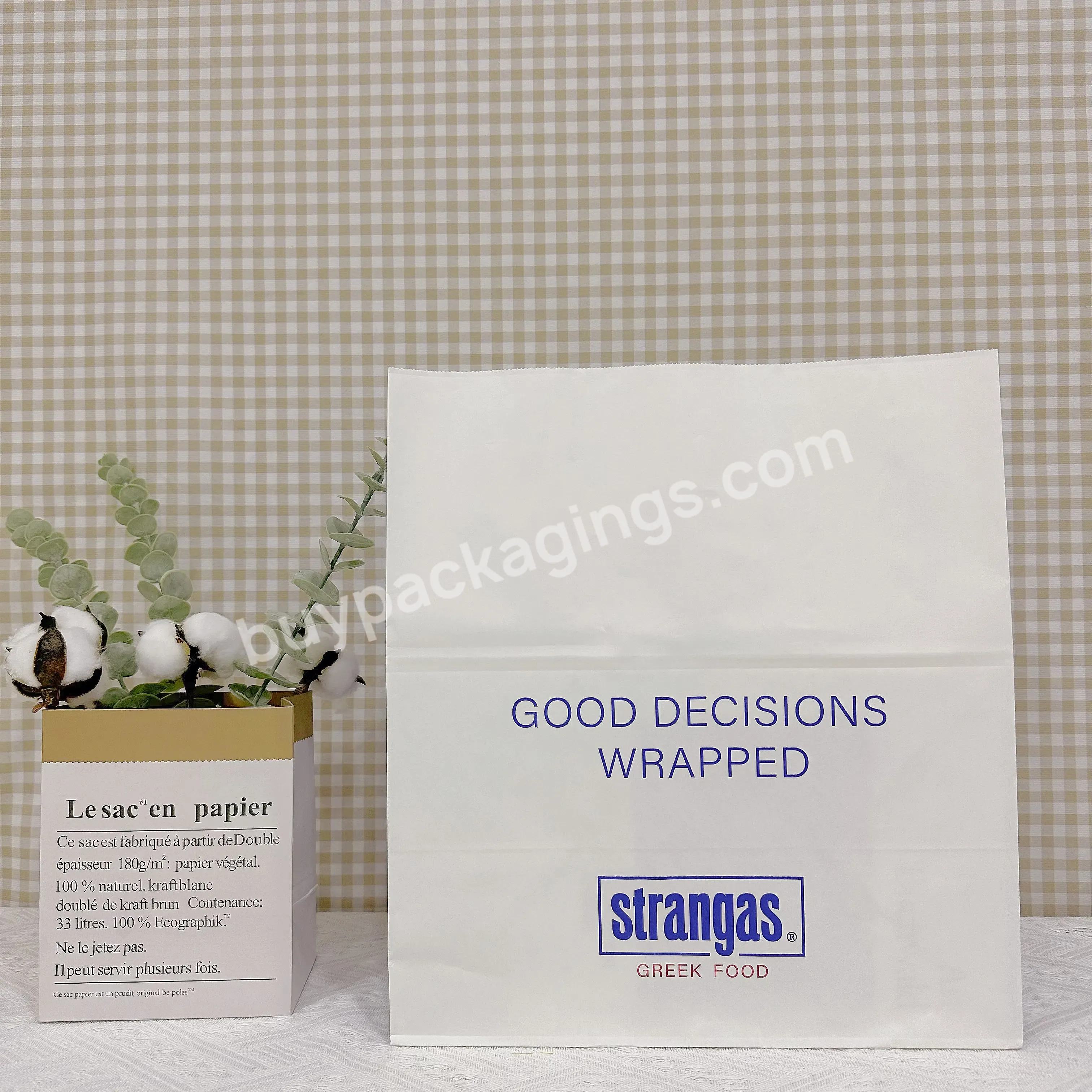 Eco Friendly Foldable Easy Carry Shopping Packaging Gift Paper Bag Food Paper Bag Manufacturer Wholesale Customized Art Paper