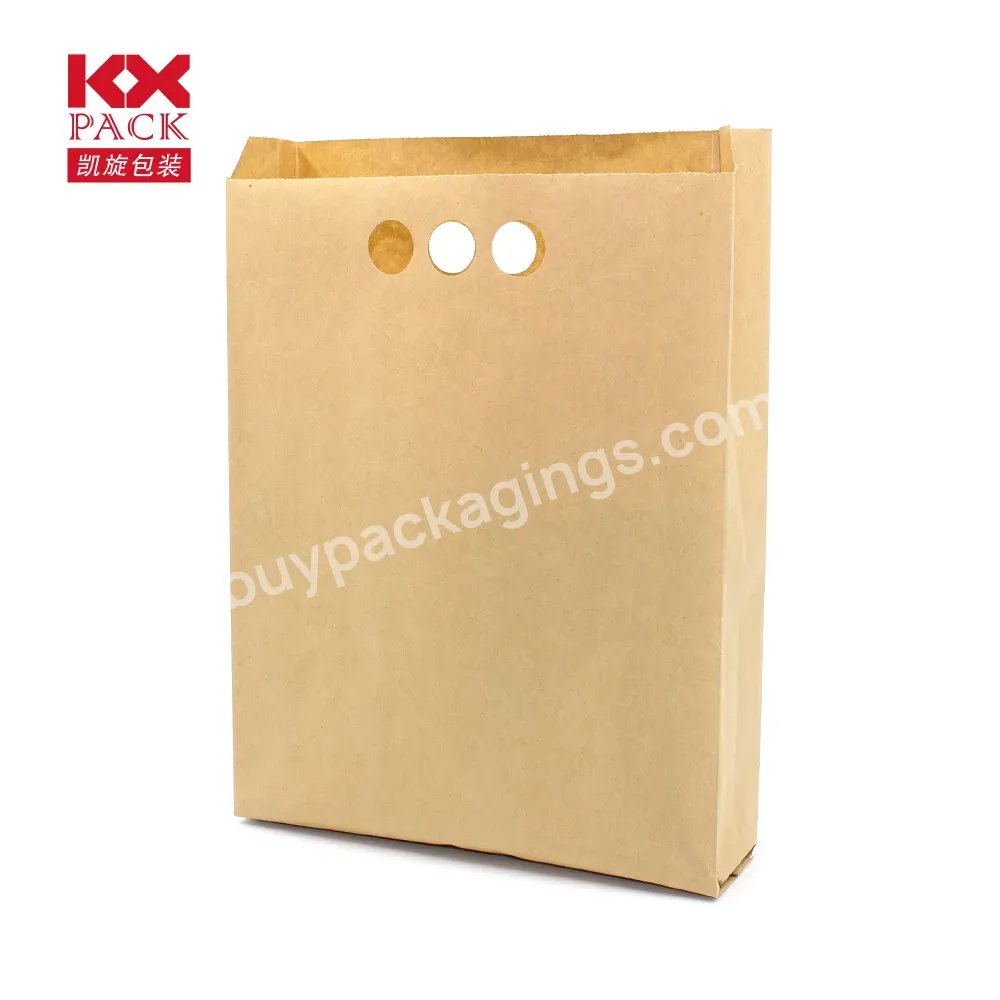 Eco-friendly Food Grade Paper Packaging Bag For Food Packing