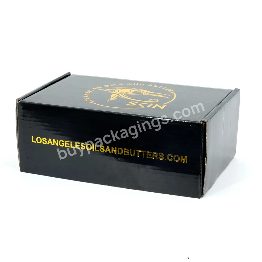 Eco Friendly For Hair Wig Packaging Mailer Corrugated Paper Custom Logo Printed Gift Packaging Box