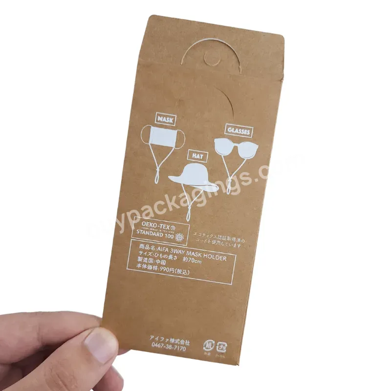 Eco Friendly Fsc Custom Printed Kraft Paper Envelope Packaging With Pvc Windows