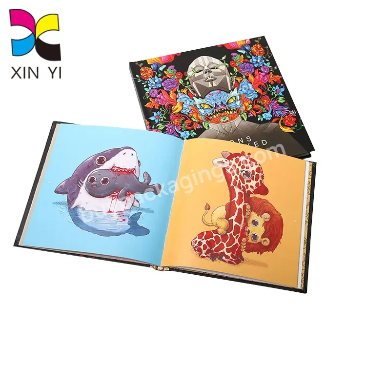 Eco-friendly Full Color Printing Customized Hardcover Story Books For Children