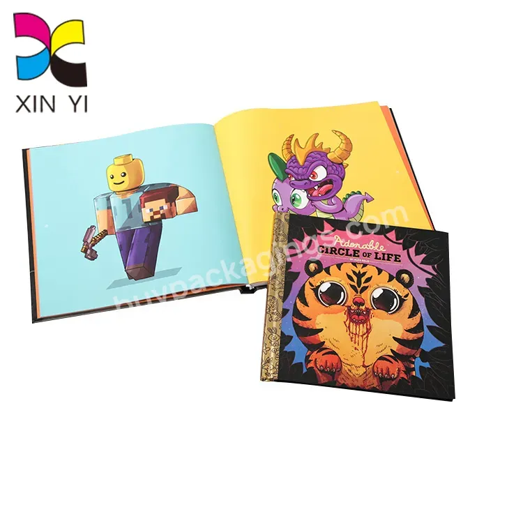 Eco-friendly Full Color Printing Customized Hardcover Story Books For Children