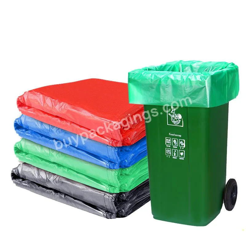 eco friendly garbage bags 100%biodegradable plastic bags thick heavy duty dustbin rubbish garbage trash bags