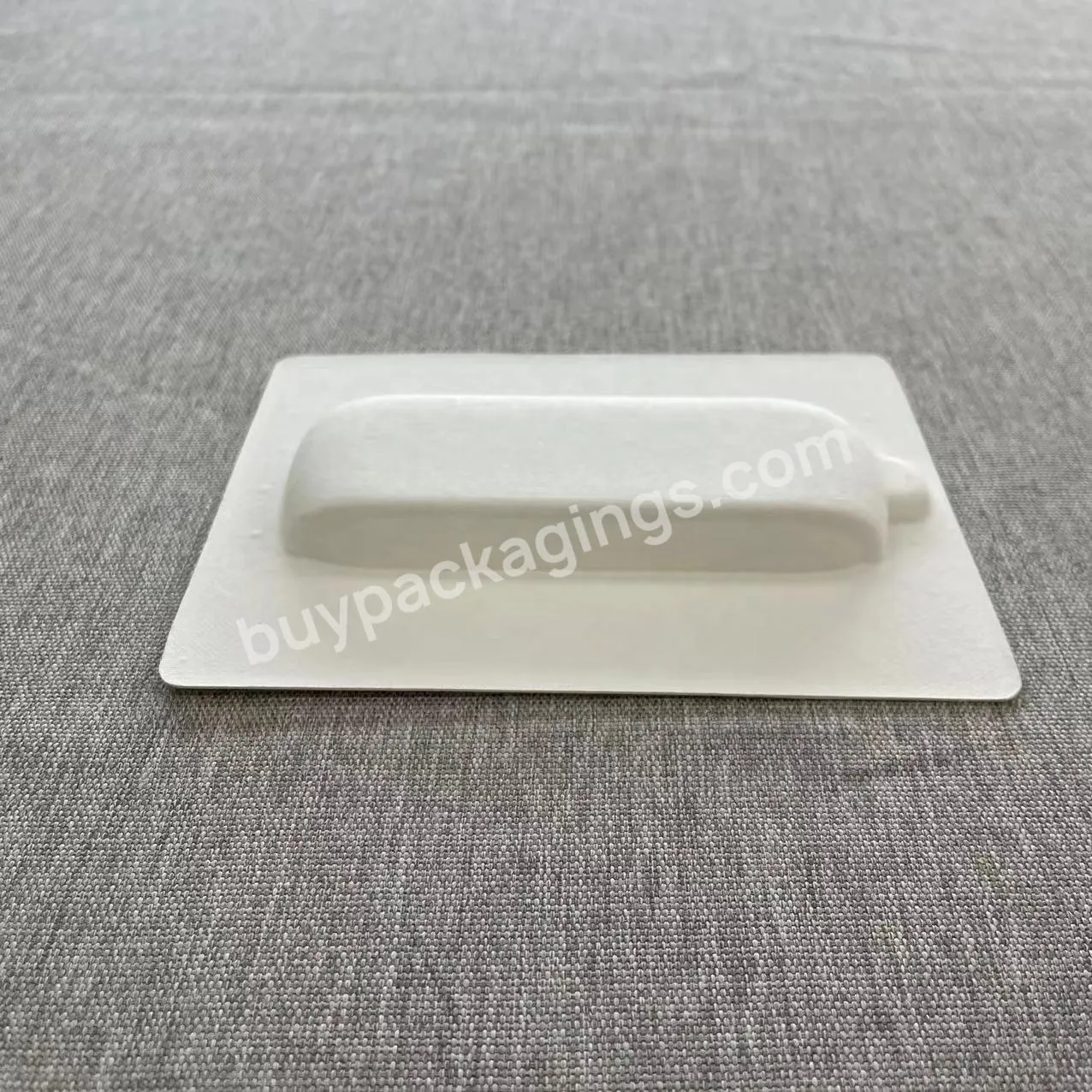 Eco Friendly High Quality Custom Electronic Gift Paper Molded Pulp Packaging Box Inserts Paper Tray Inner Packing Tray