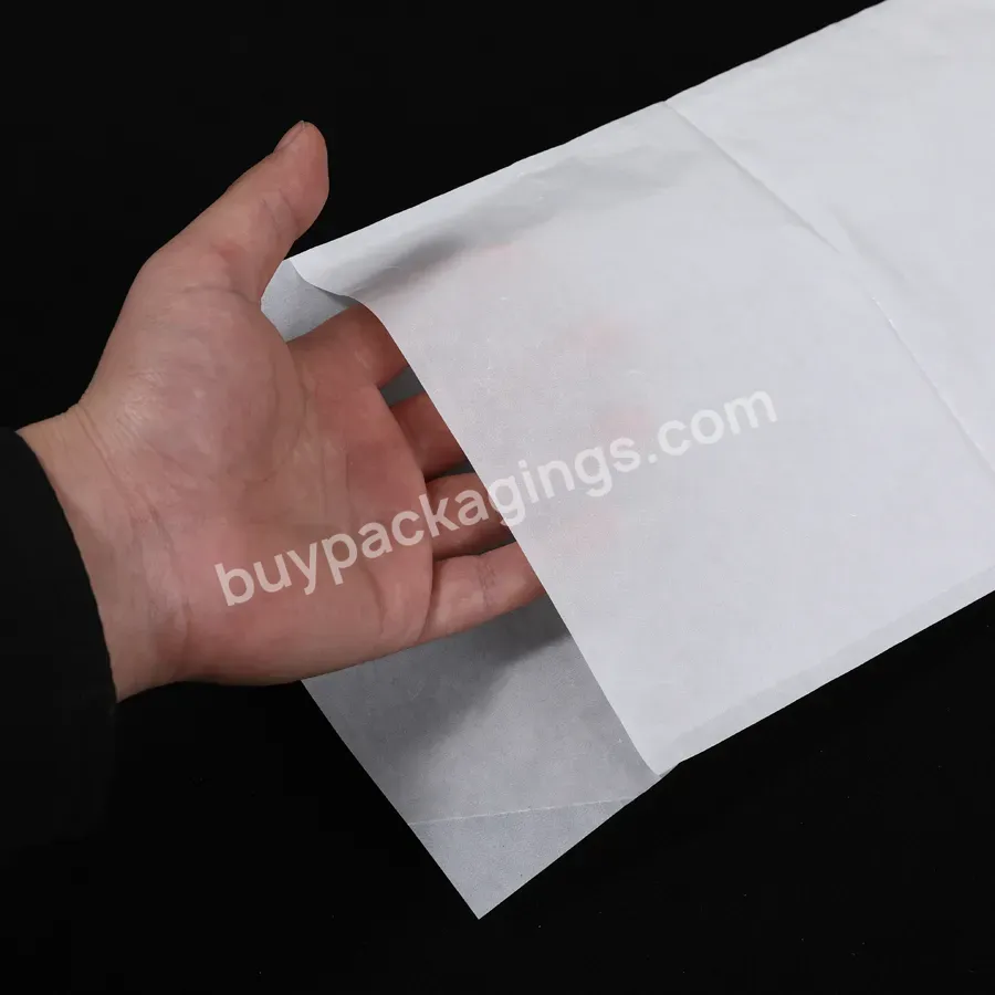 Eco Friendly Laminated Printing White Paper Bag Self Lock Packaging Bags With Customized Design Logo