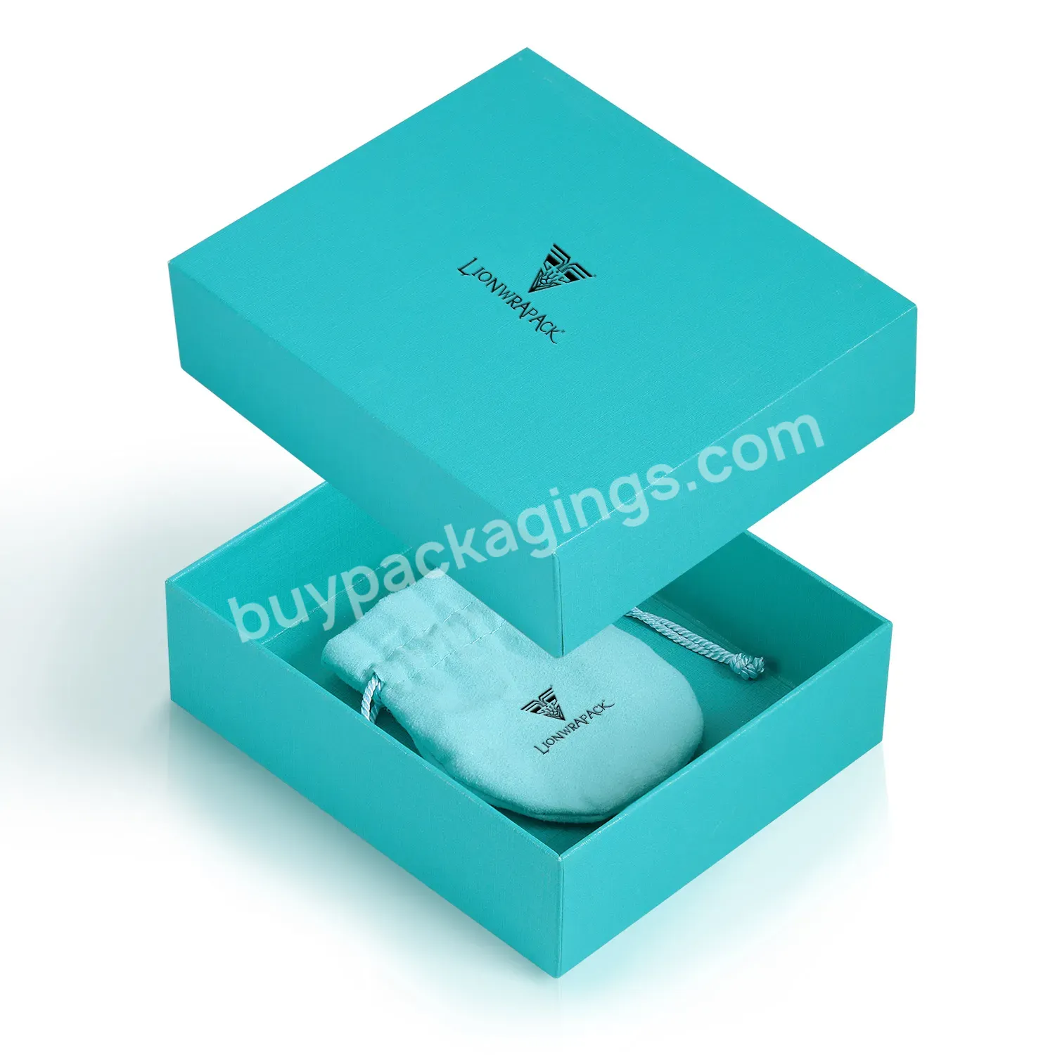 Eco Friendly Lid And Base Box Biodegradable Two Piece Packaging With Insert Cosmetic Container Rigid Cardboard Gift Box