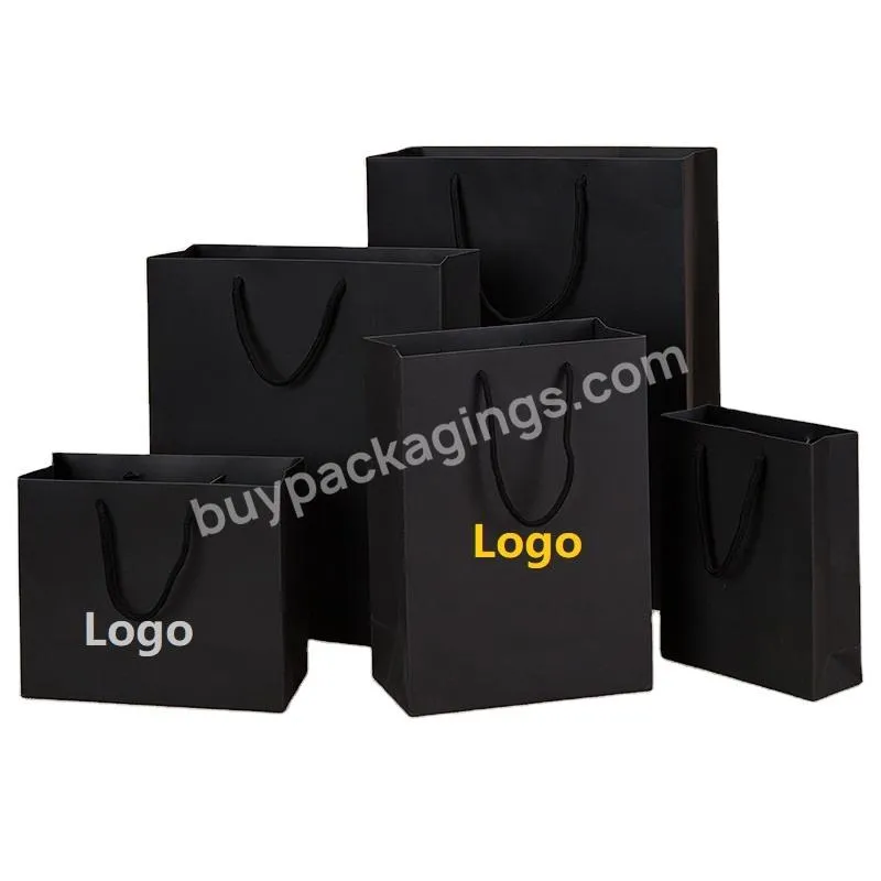 Eco Friendly Luxury Gift Packing With Ribbon Handle For Flower Christmas Kraft White Wholesale Boutique Shopping Paper Bags