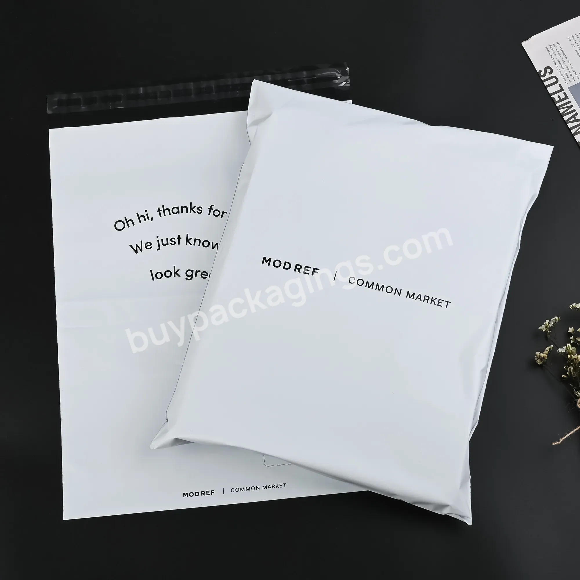 Eco Friendly Mailer Polymailer Shipping Packaging Eco Mailer Bag Custom Shipping Bags For Clothes