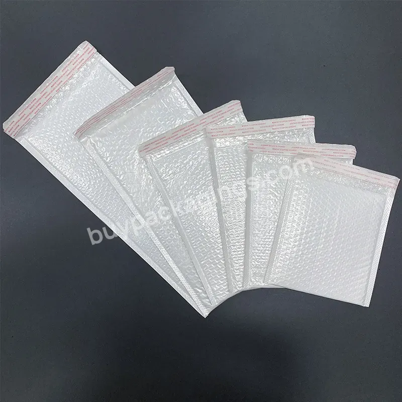 Eco-friendly Matte Bubble Poly Mailer Bag Custom Bubble Envelope For Shipping Packaging