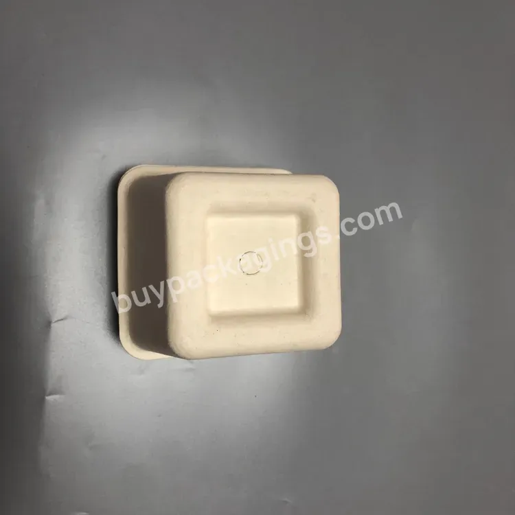 Eco-friendly Molded Paper Pulp Insert Packaging Recycled Dry Pressed Custom Molded Pulp Box