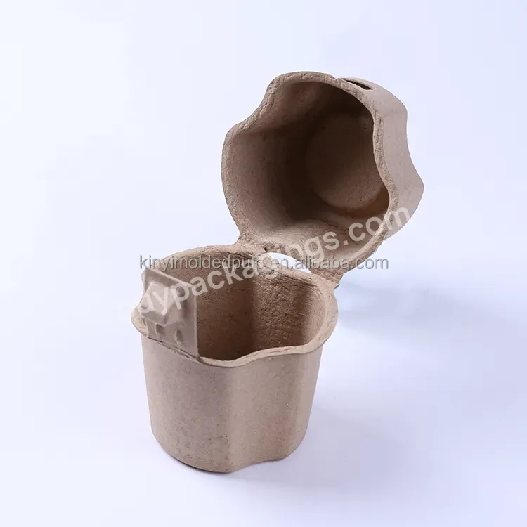 Eco-friendly Molded Paper Pulp Insert Packaging Recycled Pressed Pulp Packaging Pulp Molded Packaging Box