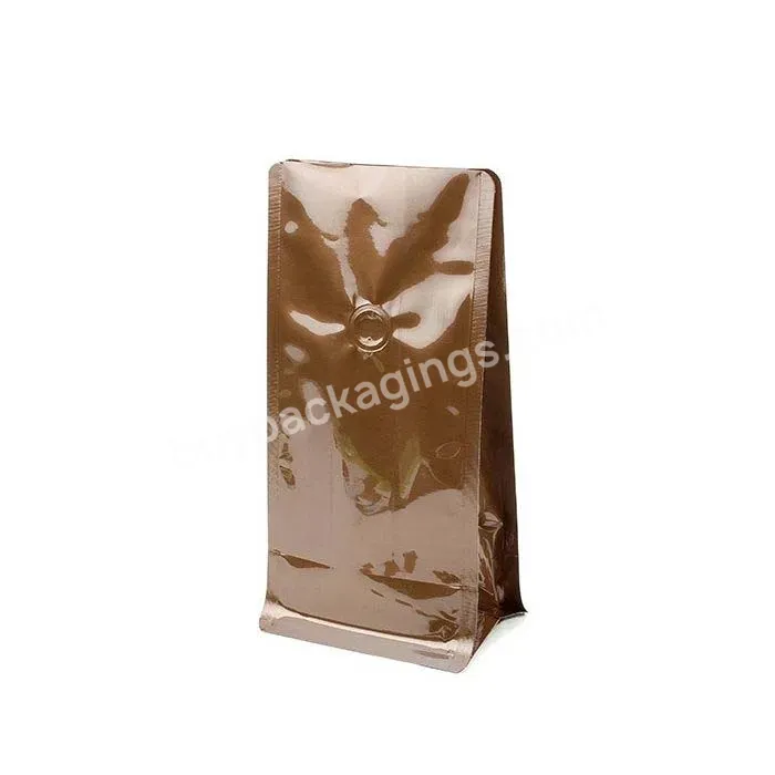 Eco Friendly Packaging Side Gusset 250g 500g 1lb Valve Pouches Recyclable Custom Print Bean Coffee Bags