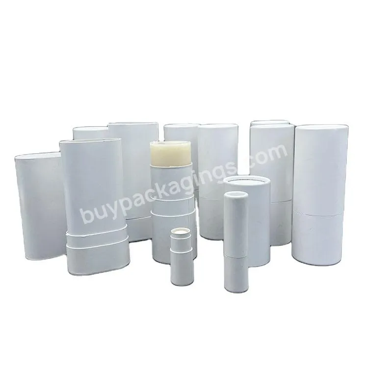 Eco Friendly Paper Cylinder Round Tube Box Paper Tube Round Can Packaging With Lid