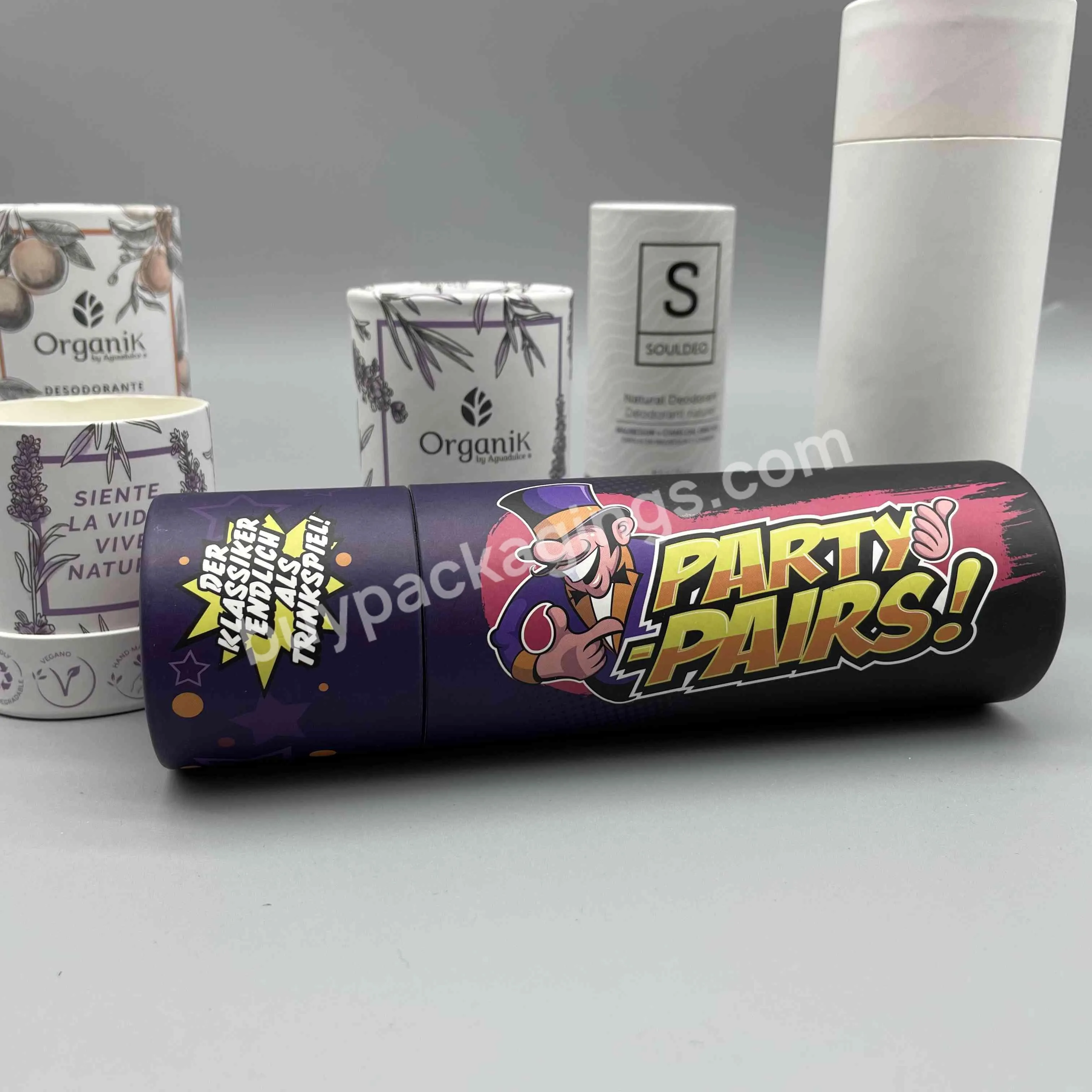 Eco Friendly Paper Firework Core Tubes Package With Custom Logo