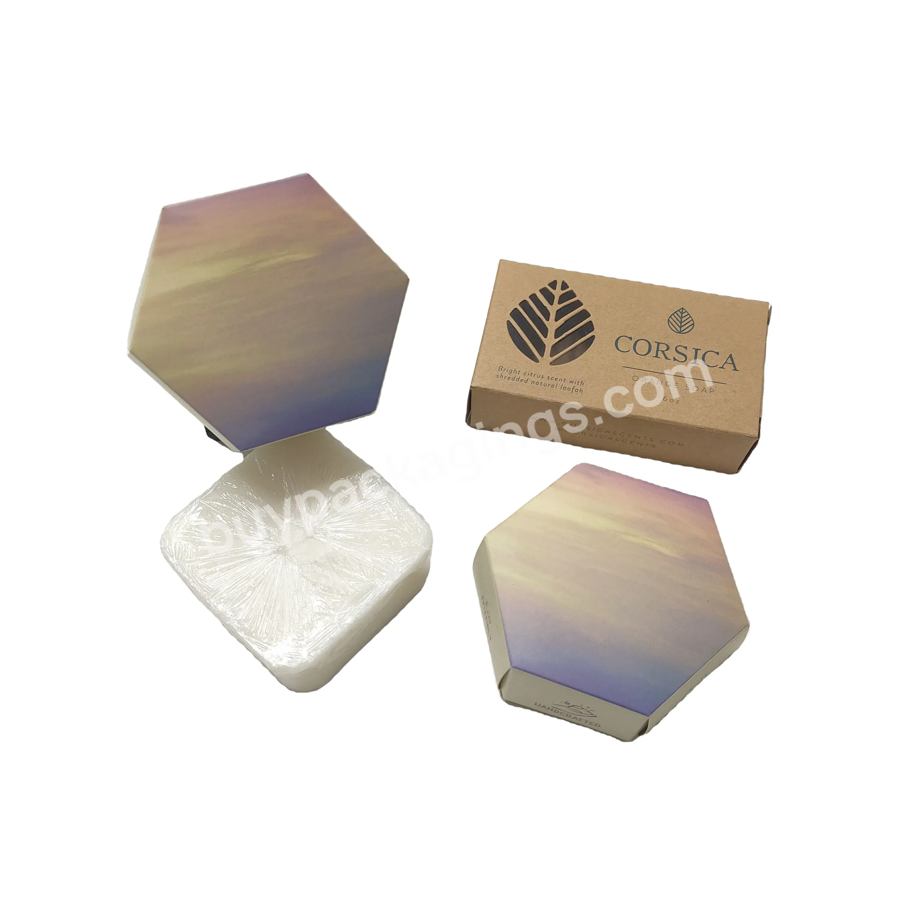 Eco Friendly Paper Packaging Boxes Custom Soap Boxes With Window