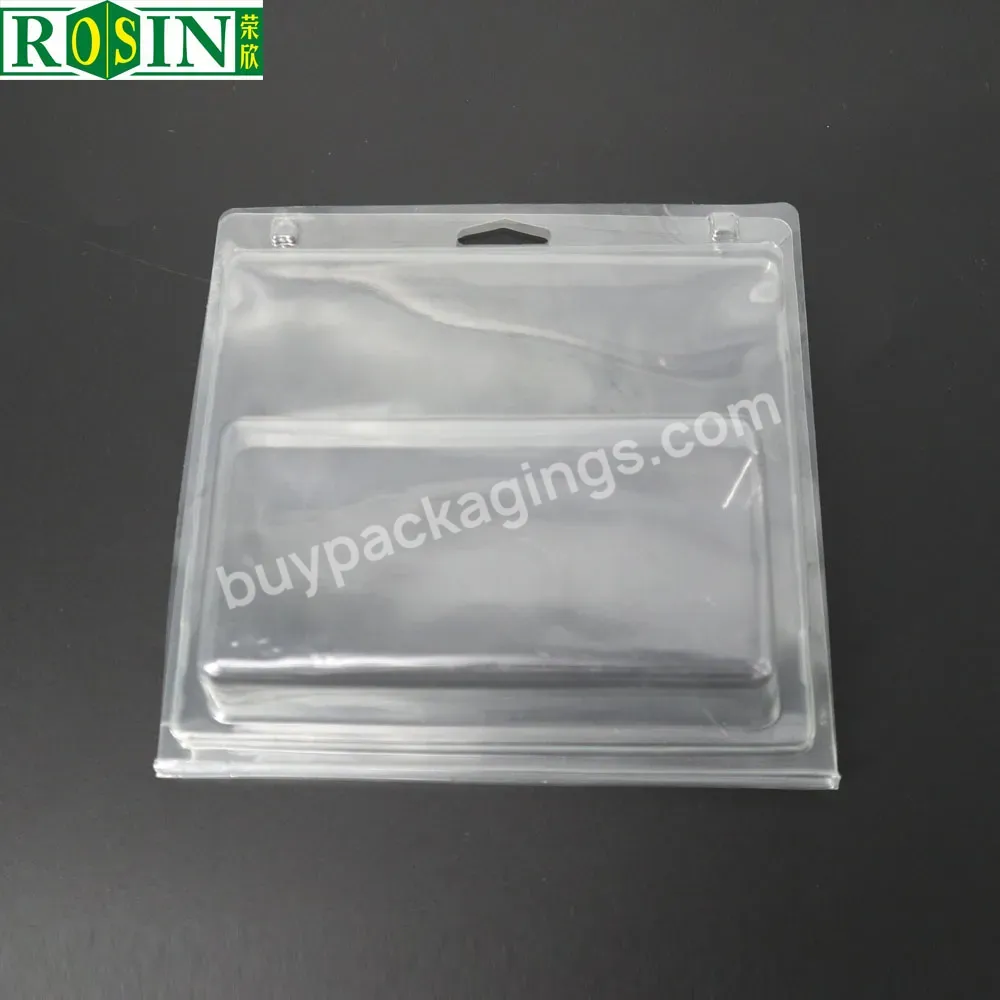 Eco-friendly Plastic Cardboard Empty Blister Packing Plastic Packaging For Electronics