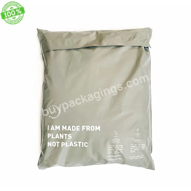 Eco Friendly Plastic Shipping Envelopes Packaging Custom Logo Biodegradable Compostable Poly Mailing Bags For Clothes/clothing - Buy Custom Mailing Bags,Thank You Biodegradable Mailing Bags,Compostable Mailing Bags.