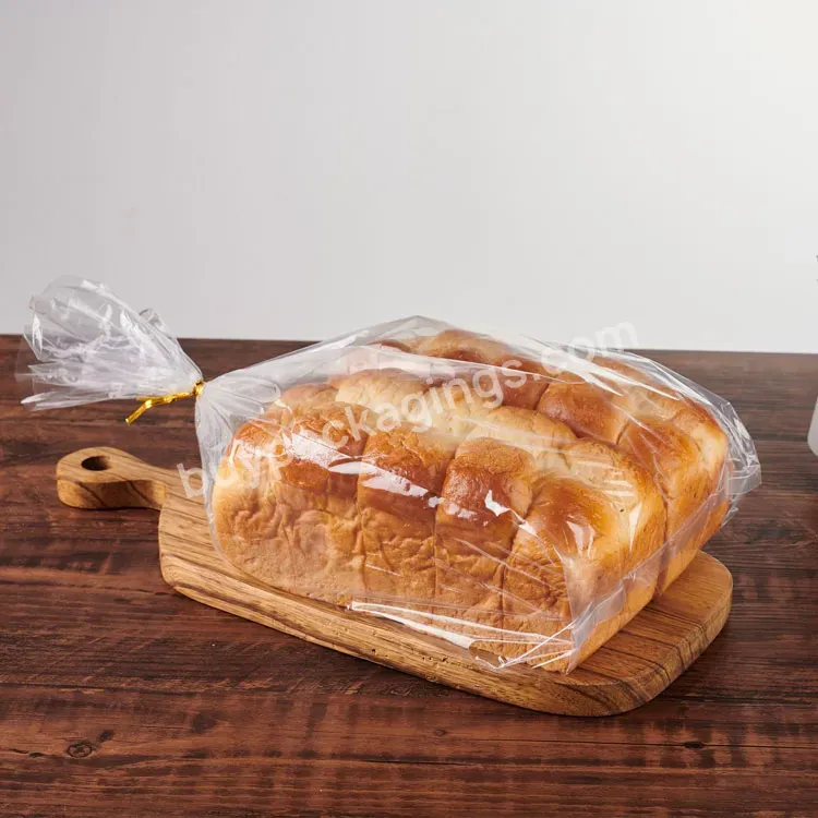 Eco-friendly Popular Custom Printed Side Gusset Seal Plastic Poly Packaging Bakery Bread Bag