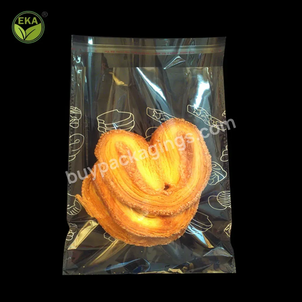 Eco-friendly Popular Custom Printed Side Gusset Seal Plastic Poly Packaging Bakery Bread Bag