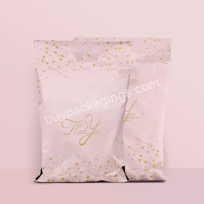 Eco Friendly Postage Packing Use Self Sealing Plastic Poly Mailers Courier Bag Custom Logo Printed Mailing Bags