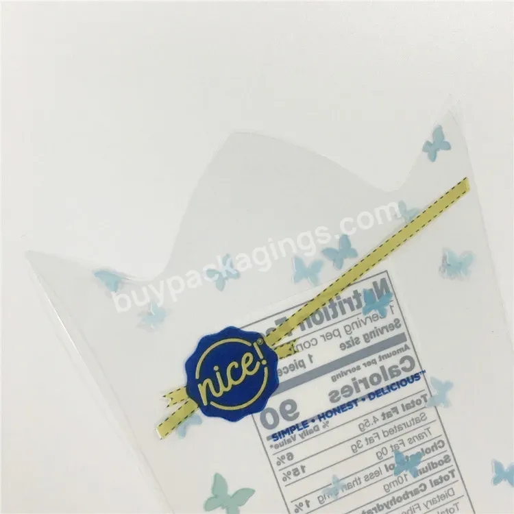 Eco-friendly Pp Plastic Type And Plastic Material Packaging Sleeves For Cut Flowers