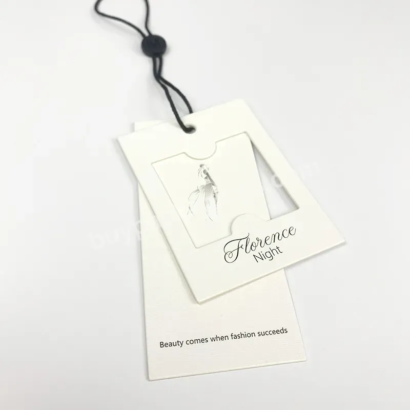 Eco Friendly Recycled Custom Printing Clothing Hangtag Garment Label Tag