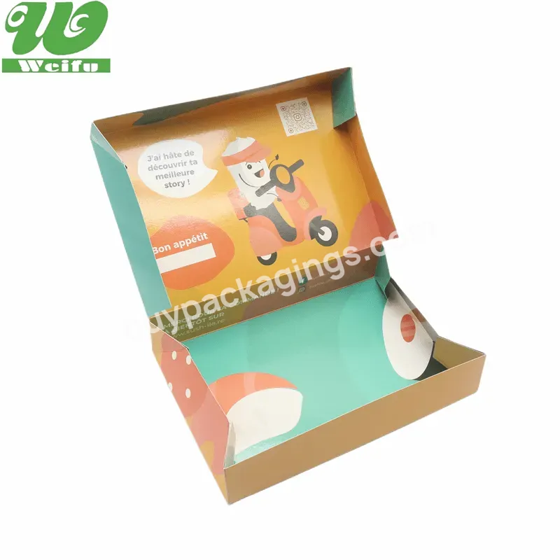 Eco Friendly Restaurant Hot Cheap Fast Paper Meal Food Pack Box