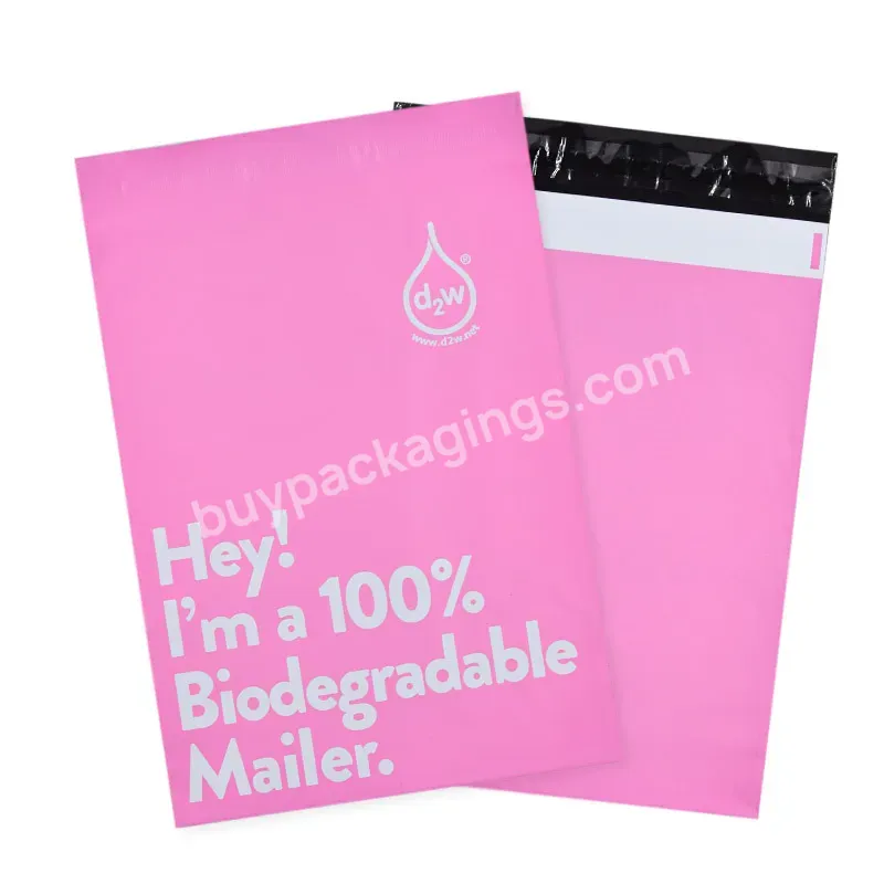 Eco Friendly Satchels Courier Mailing Clothing Packaging Custom Compostable Poly Apparel Shipping Bags