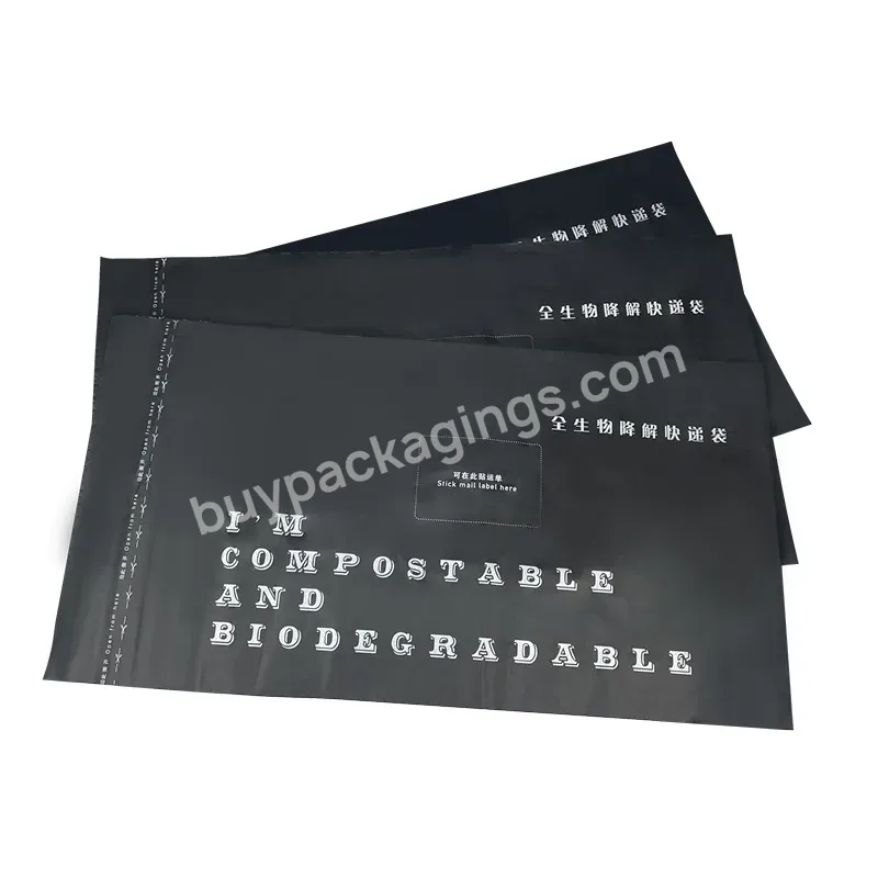 Eco Friendly Shipping Packaging Compostable Mailer Biodegradable Padded Envelopes Polymailer Courier Mailing Bag - Buy Printed Delivery Clothes Shipping Bag,Poly Mailer Custom Printed,Poly Mailers Envelope Wholesale Black And White Mailing Bags.