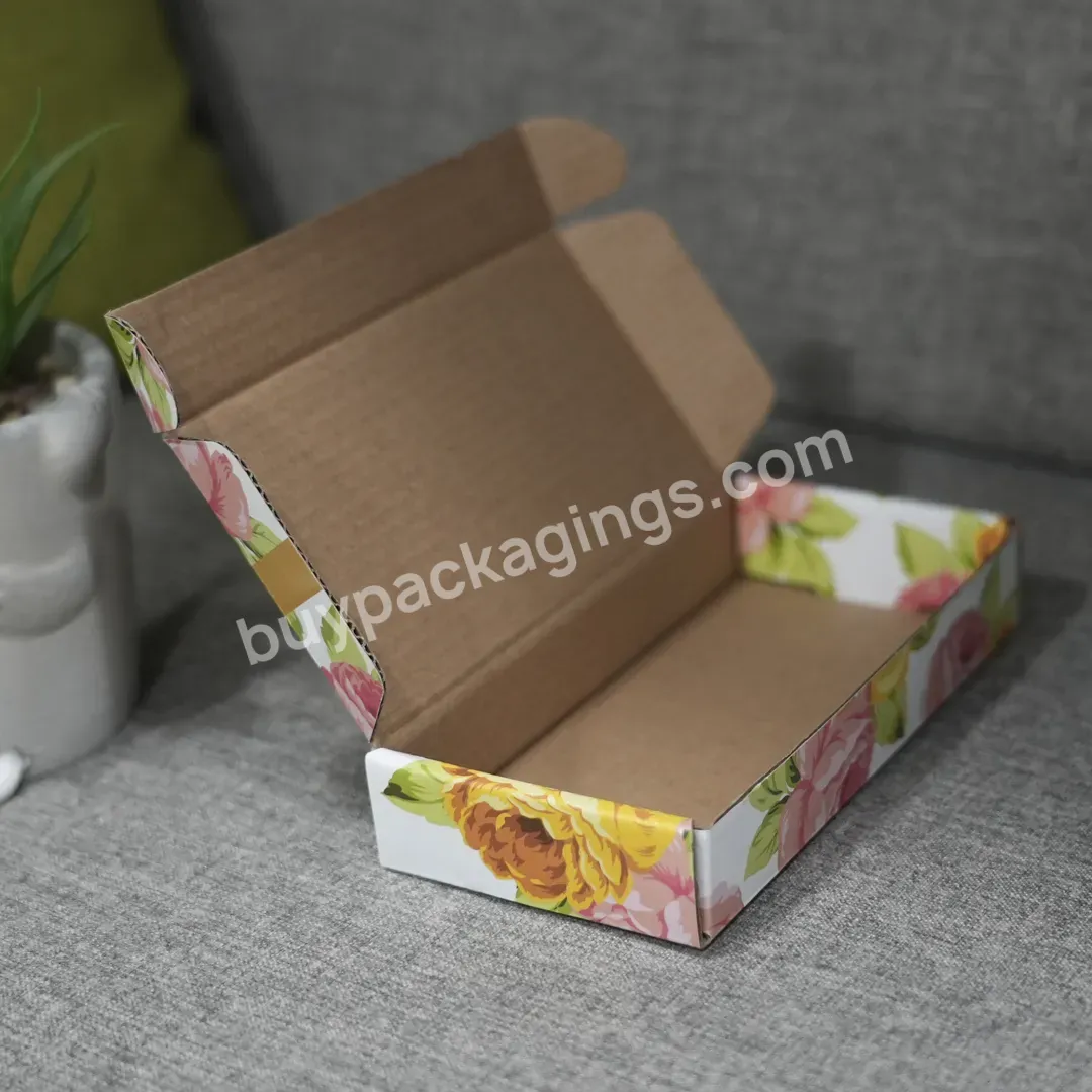 Eco-friendly Small Mailing Boxes Folding Tuck Top Cardboard Shipping Boxes Hair Extension Cosmetic Soap Gift Packaging Box