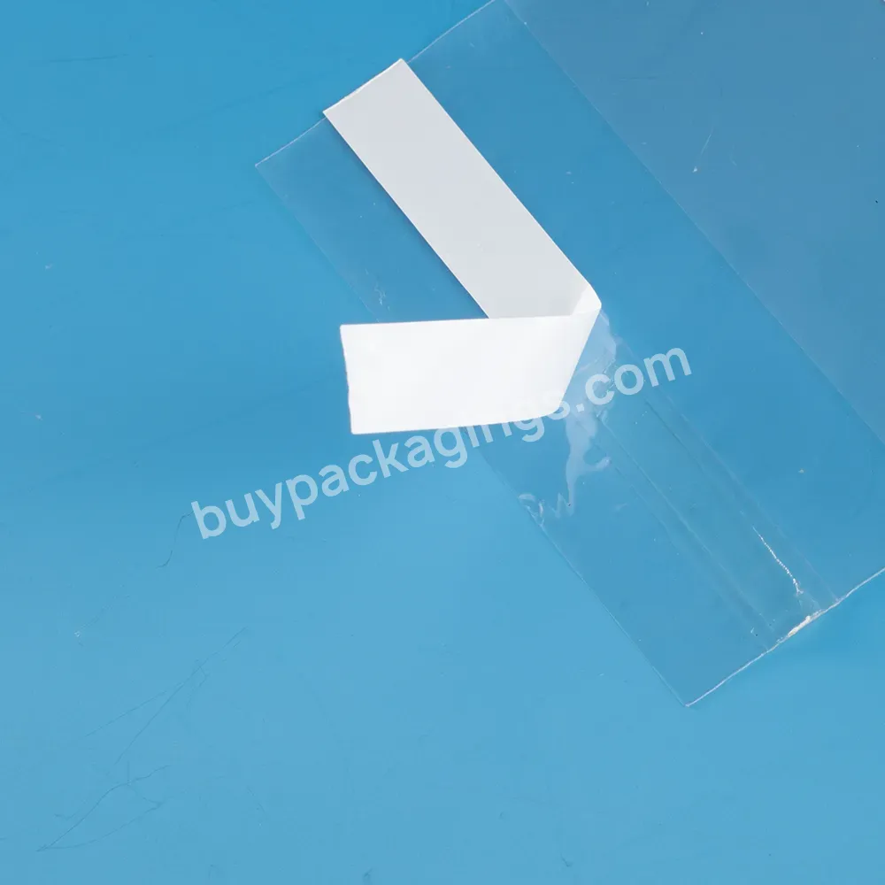 Eco-friendly Transparent Opp Anti-fog Plastic Bag With Adhesive Tape