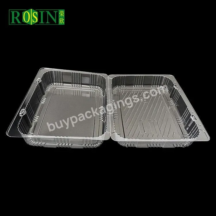 Eco Friendly Transparent Pet Salad Packaging Box Fruit Shape Box Plastic Use It As A Fruit Delivery Box