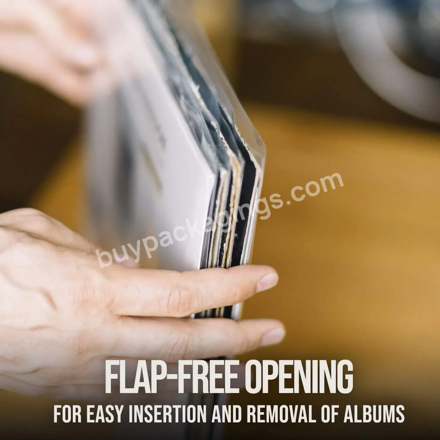 Eco Friendly Vinyl Record Sleeves [25 Pack]