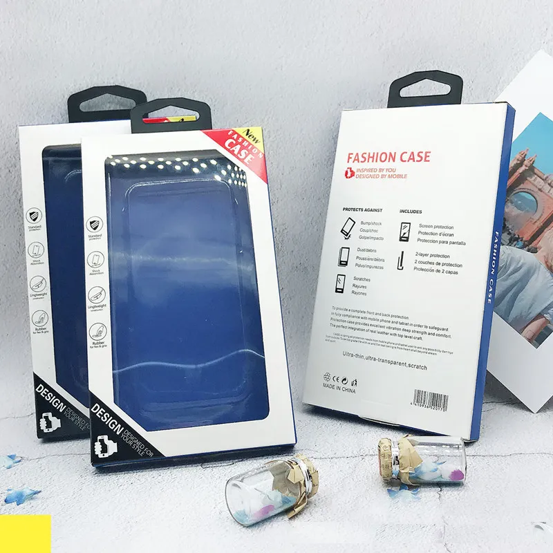 Eco-Friendly White Cardboard Mobile Case Custom Generic Packing Box With Lid,Packaging Phonecase Packaging Phone Case