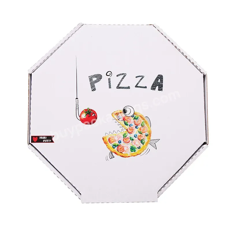 Eco Friendly Wholesale Sexangle Pizza Boxes 10x10x3